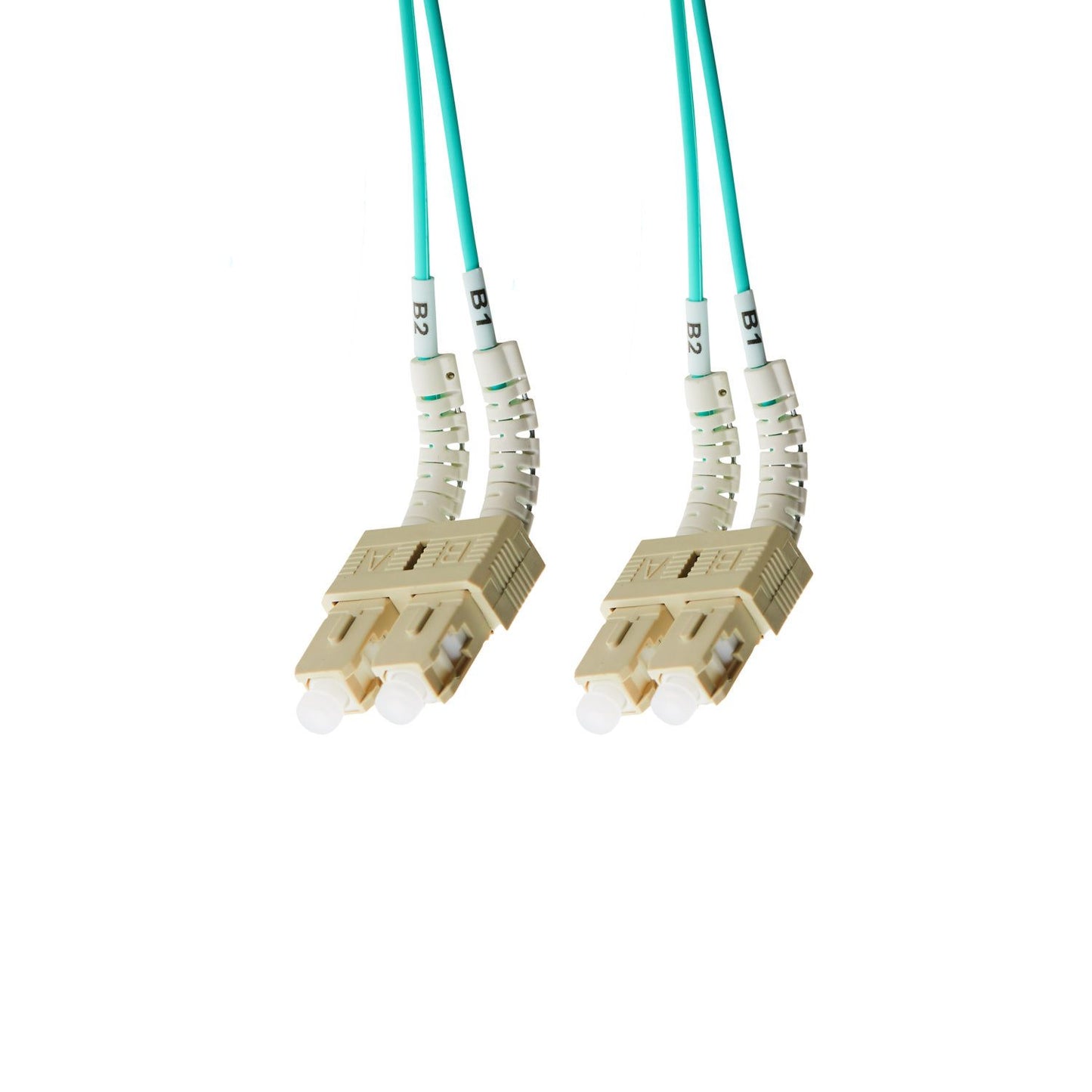 1.5m SC-SC Flexi Boot OM4 Multimode Fibre Optic Duplex Patch Leads