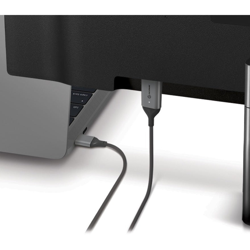 2M ULTRA USB-C MALE HDMI MALE CABLE 4K 60HZ WITH LED WHITE