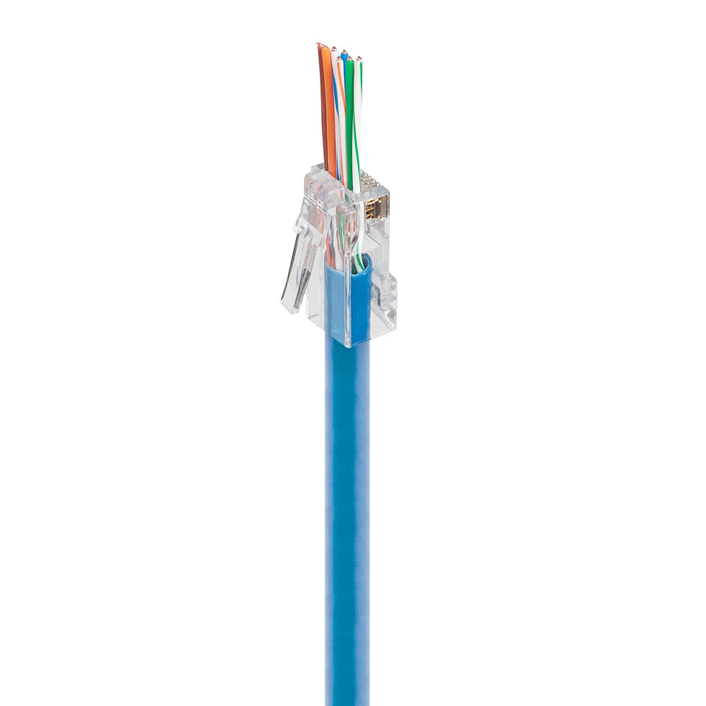 NIFFON RJ45 CAT6 PT SERIES MODULAR CRIMP PLUG : PACK OF 10