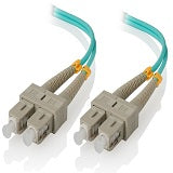Niffon 1m SC-SC 10GbE Multi Mode Duplex LSZH Fibre Cable 50/125 OM3