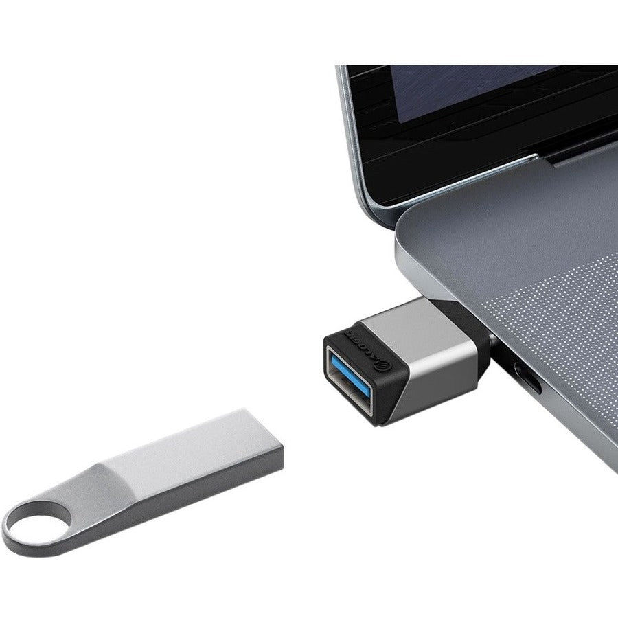 ULTRA MINI USB 3.1 GEN 1 USB-C TO USB-A ADAPTER SPACE GREY