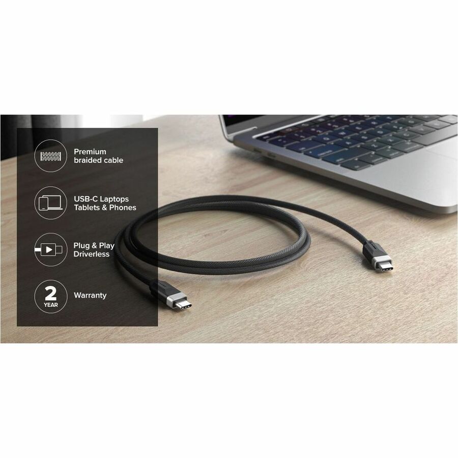 ALOGIC FUSION USB-C TO USB-C USB4 GEN3 CABLE 1M