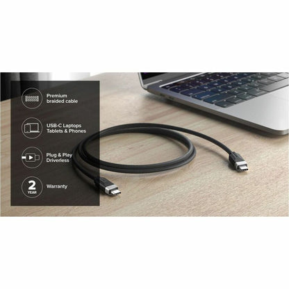ALOGIC FUSION USB-C TO USB-C USB4 GEN3 CABLE 1M
